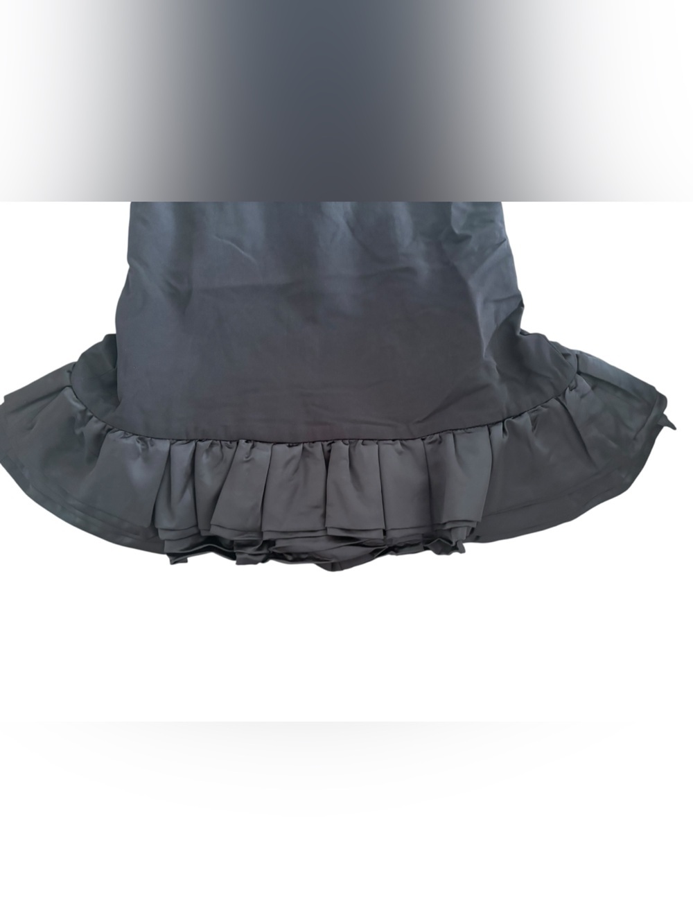 Taylor Ruffled Black Romper - Picture 2 of 9